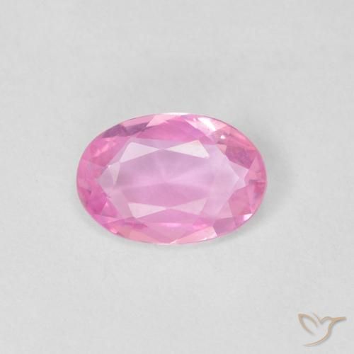 0.37ct Natural Rosa Zafiro, Ovalada, VVS