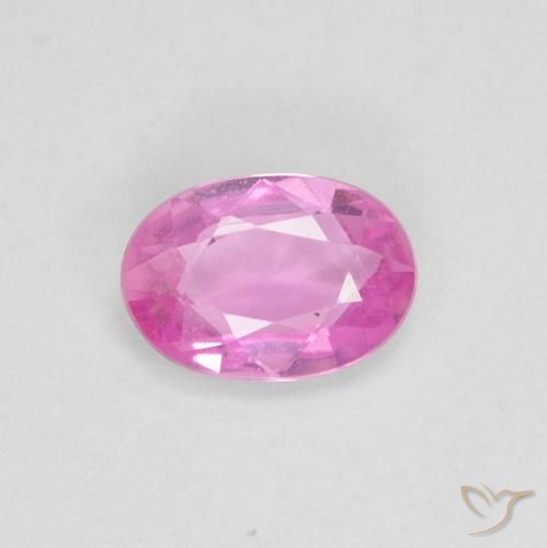 0.50ct Natural Rosa Zafiro, Ovalada, VVS-VS
