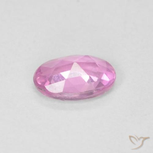 Zafiro Rosa natural de 0.48 ct, Ovalada, VS