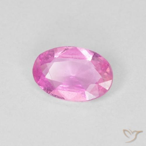 0.41ct Natural Rosa Zafiro, Ovalada, VS