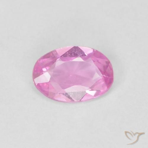 0.37ct Natural Rosa Zafiro, Ovalada, VVS