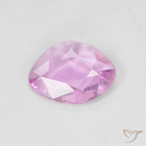 0.45ct Natural Púrpura medio Zafiro, Elegante, VVS