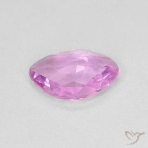 Zafiro Púrpura medio natural de 0.45 ct, Elegante, VVS
