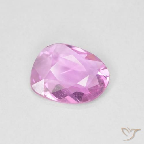 0.52ct Natural Rosado púrpura Zafiro, Elegante, VVS-VS