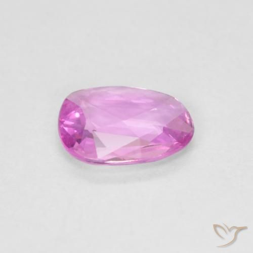 Zafiro Rosado púrpura natural de 0.52 ct, Elegante, VVS-VS