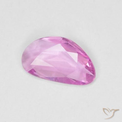 Zafiro Púrpura intenso natural de 0.46 ct, Elegante, VVS-VS