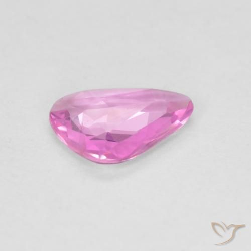 Zafiro Púrpura rosado claro natural de 0.48 ct, Elegante, VVS-VS