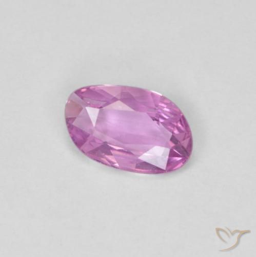 Zafiro Medium Light-Purple natural de 0.49 ct, Elegante, VVS