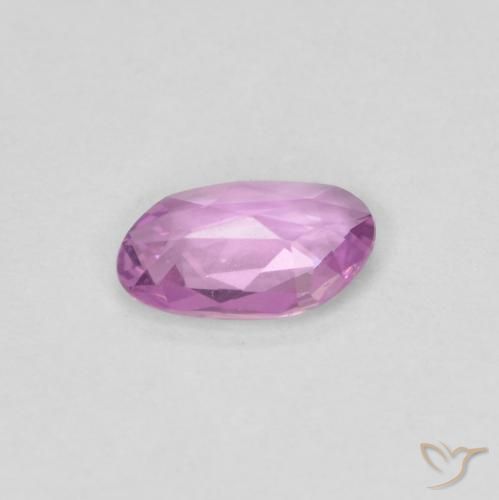 Zafiro Medium Light-Purple natural de 0.49 ct, Elegante, VVS