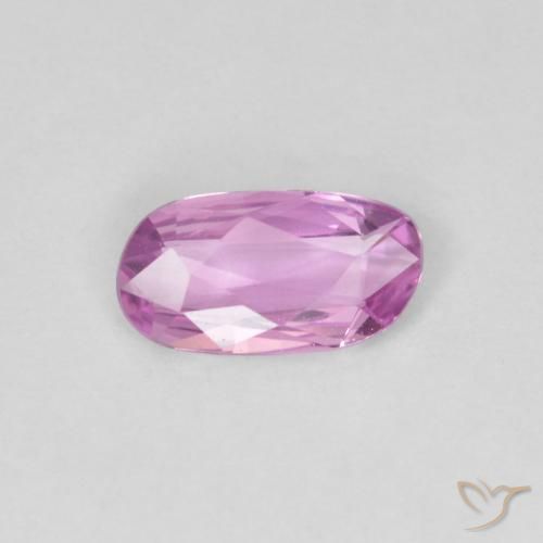 0.51ct Natural Púrpura rosado Zafiro, Elegante, VVS