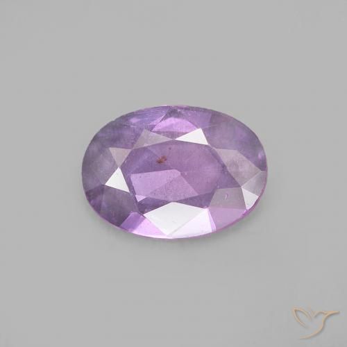 0.47ct Natural Violeta rosado Zafiro, Ovalada, VVS