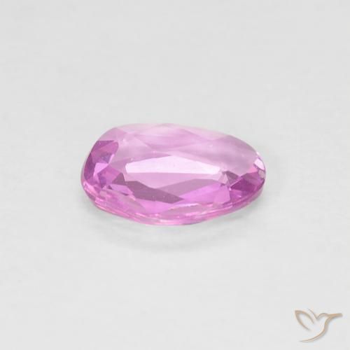 Zafiro Rosado medio natural de 0.58 ct, Elegante, VVS