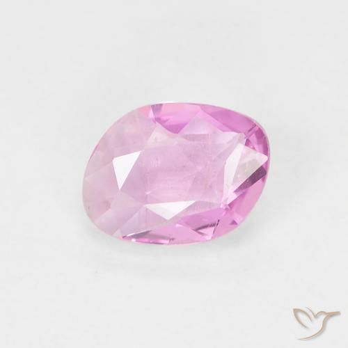 0.55ct Natural Rosado intenso Zafiro, Elegante, VVS