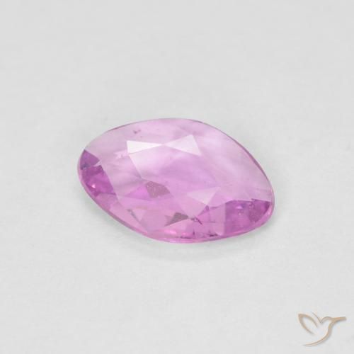 Zafiro Púrpura medio natural de 0.60 ct, Elegante, VS