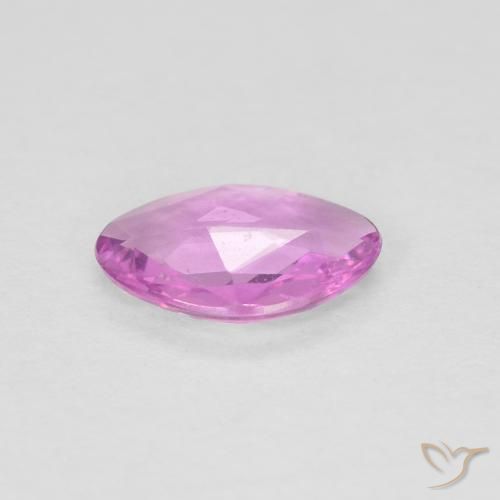 Zafiro Púrpura medio natural de 0.60 ct, Elegante, VS