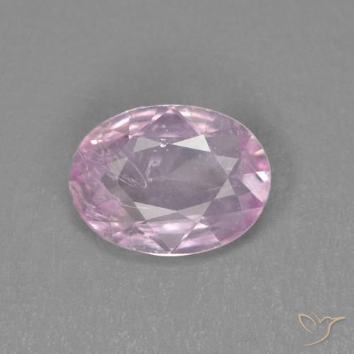 0.68ct Natural Rosado Bubblegum Zafiro, Ovalada, VS