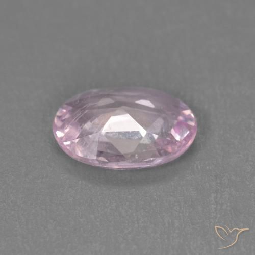 Zafiro Rosado Bubblegum natural de 0.68 ct, Ovalada, VS