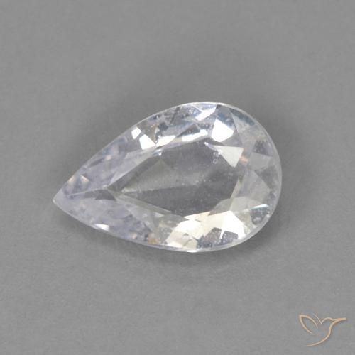 0.35ct Natural Verde medio Zafiro, En forma de pera, VS