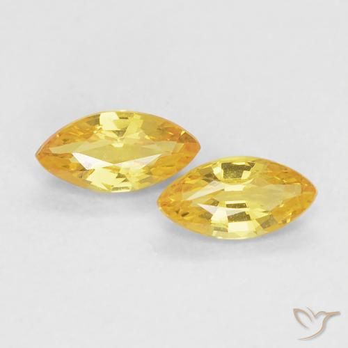 0.40ctw Natural Dorado Zafiro, Marquesa, VVS