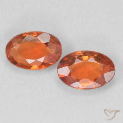 1.16ctw Natural Naranja claro Zafiro, Ovalada, VVS-VS