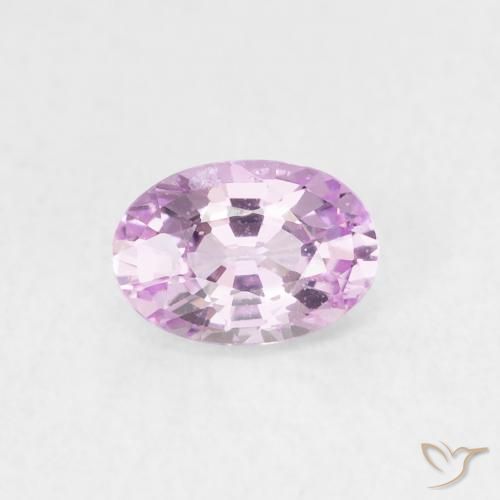 0.64ct Natural Rosado púrpura Zafiro, Ovalada, VS