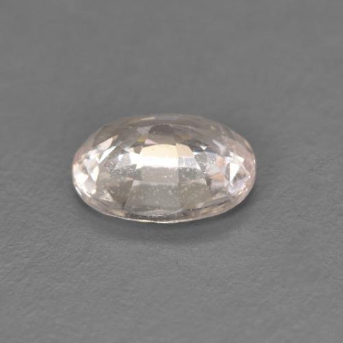 Zafiro Rosado claro natural de 0.50 ct, Ovalada, VS
