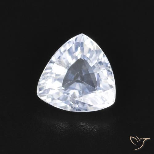 Zafiro Azul muy claro natural de 0.77 ct, Trillón, VS
