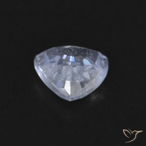 Zafiro Azul muy claro natural de 0.77 ct, Trillón, VS