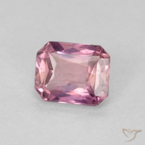 Zafiro Lavanda intenso natural de 0.53 ct, Corte Octágono / Esmeralda, VS