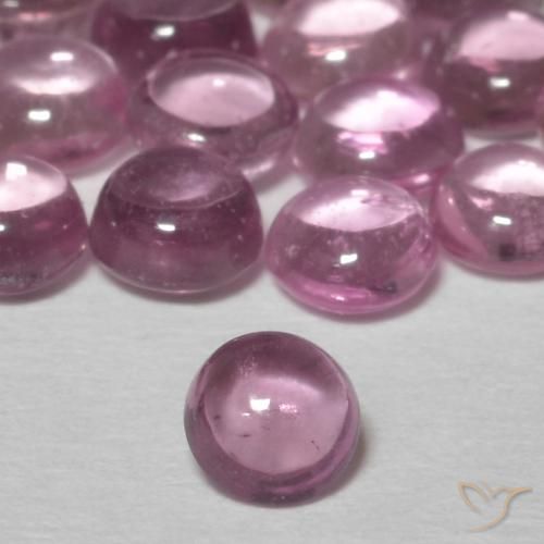 0.28ct Natural Púrpura claro Zafiro, Redondo, Transparente