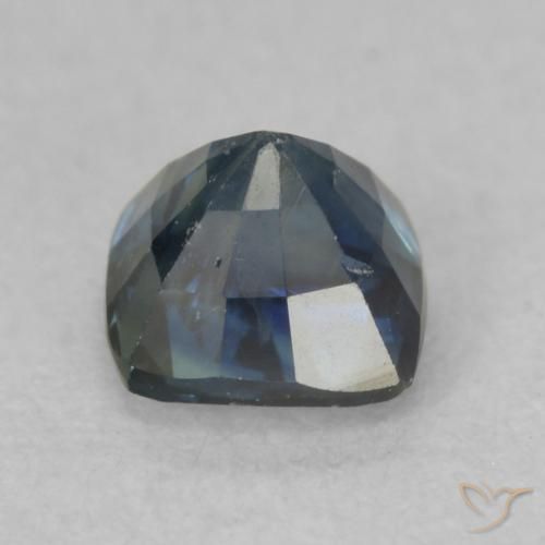 Zafiro Cerceta natural de 0.66 ct, Forma Cojín, VS-SI