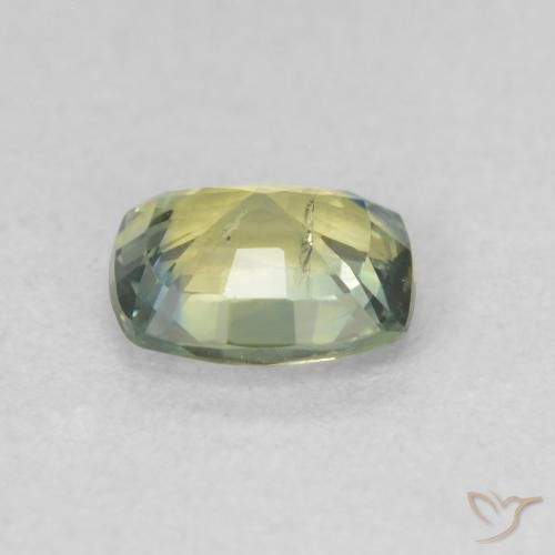 Zafiro Multicolor natural de 0.88 ct, Forma Cojín, VS-SI