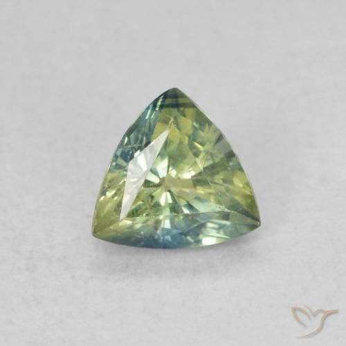 0.54ct Natural Multicolor Zafiro, Trillón, VS