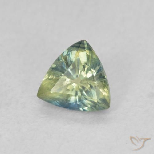 Zafiro Multicolor natural de 0.54 ct, Trillón, VS
