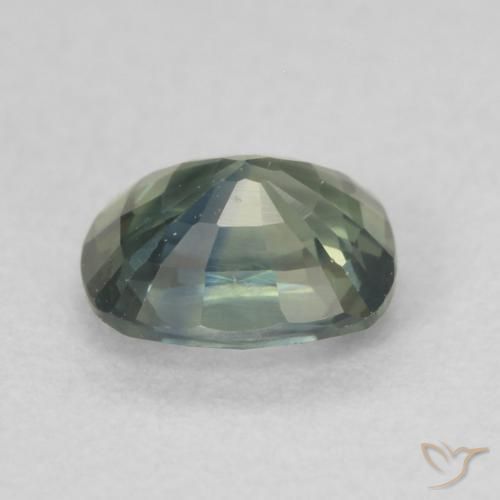 Zafiro Multicolor natural de 0.66 ct, Forma Cojín, VS
