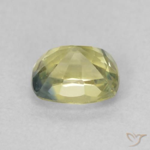 Zafiro Multicolor natural de 0.55 ct, Forma Cojín, VS