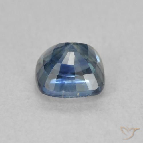 Zafiro Multicolor natural de 0.81 ct, Forma Cojín, VS