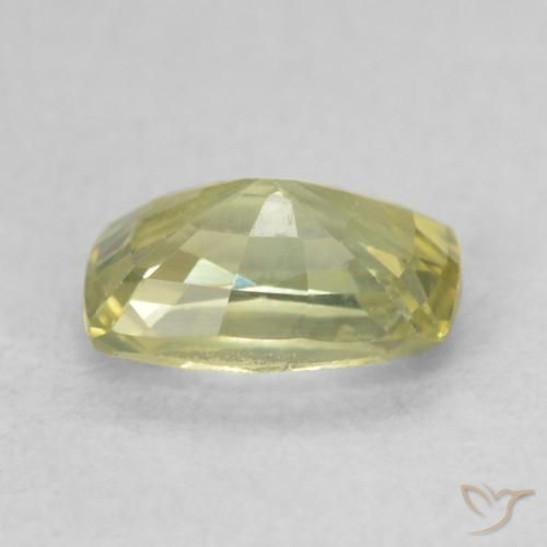 Zafiro Multicolor natural de 0.88 ct, Forma Cojín, VVS-VS