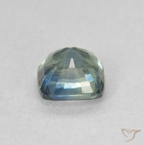 Zafiro Multicolor natural de 0.63 ct, Forma Cojín, VS-SI