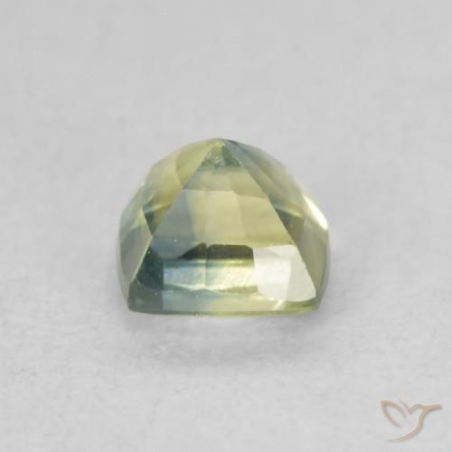 Zafiro Multicolor natural de 0.64 ct, Forma Cojín, VS-SI