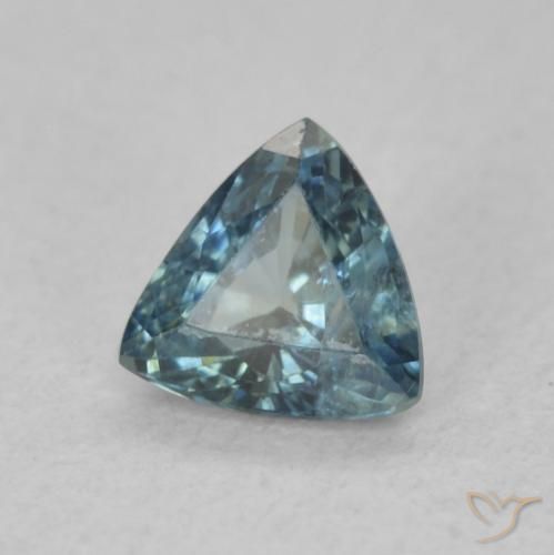Zafiro Cerceta natural de 0.58 ct, Trillón, VS