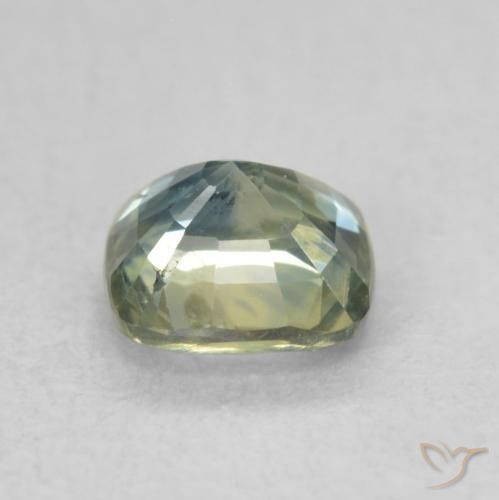 Zafiro Multicolor natural de 0.82 ct, Forma Cojín, VS
