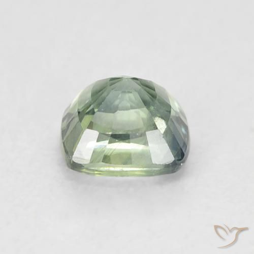 Zafiro Cerceta natural de 0.80 ct, Forma Cojín, VS