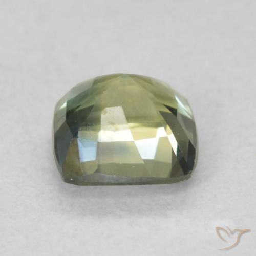 Zafiro Multicolor natural de 0.95 ct, Forma Cojín, VVS