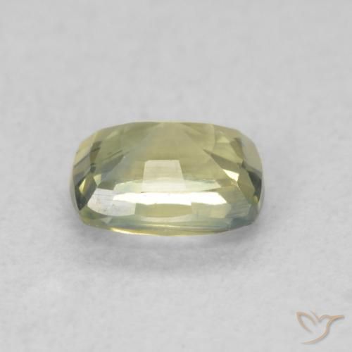 Zafiro Multicolor natural de 0.61 ct, Forma Cojín, VVS