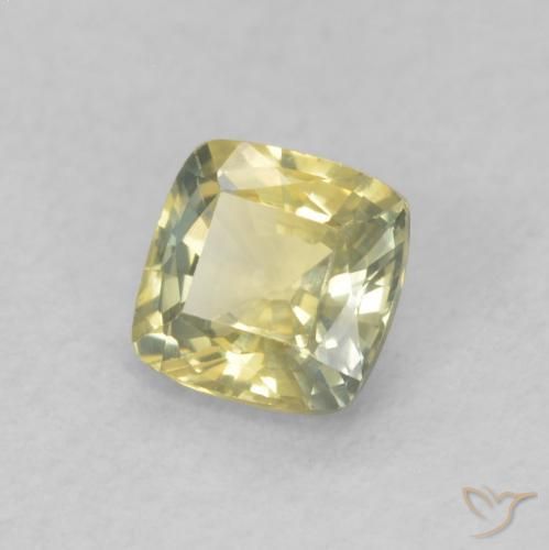 Zafiro Multicolor natural de 0.56 ct, Forma Cojín, VVS