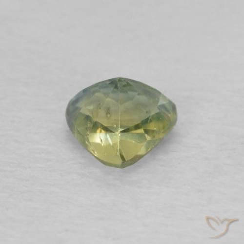 Zafiro Multicolor natural de 0.43 ct, Trillón, VVS-VS