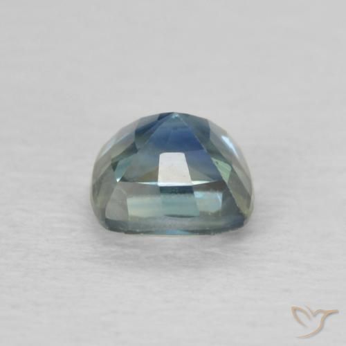 Zafiro Multicolor natural de 0.63 ct, Forma Cojín, VVS-VS