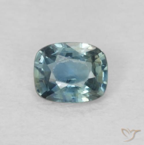 0.49ct Natural Multicolor Zafiro, Forma Cojín, VVS-VS