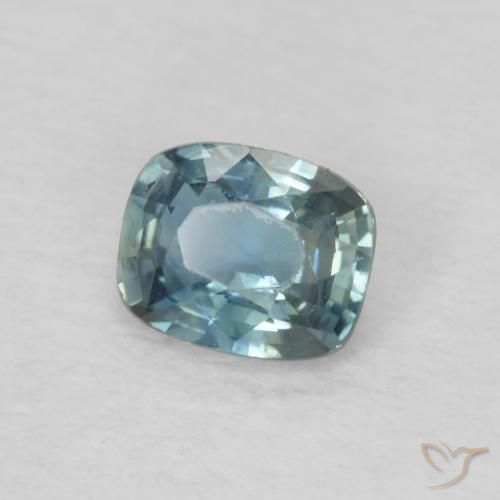 Zafiro Multicolor natural de 0.49 ct, Forma Cojín, VVS-VS